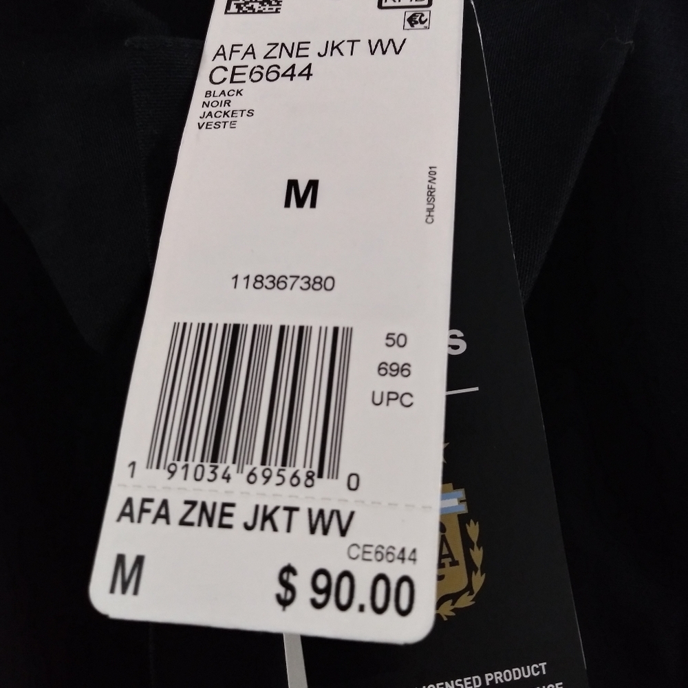 🆕Adidas Argentina ZNE Jacket SZ.(M) - Picture 5 of 8